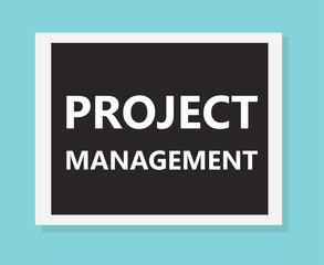 project management concept- vector illustration