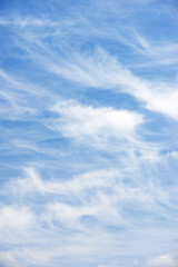 Sky background view