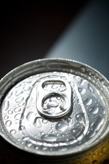 Beer can detail