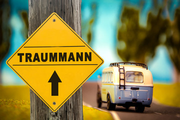 Schild 307 - Traummann