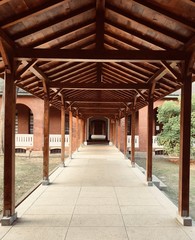 Unique aisle in my school.