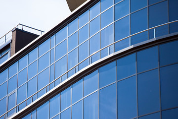 Fototapeta na wymiar windows of a modern building