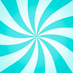 blue green swirl ray background abstract texture. illustration.