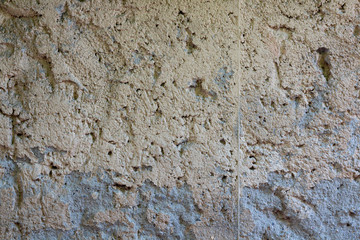 old damaged plaster
