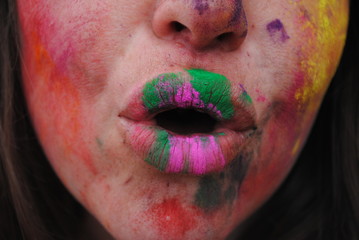 Holy party kiss
