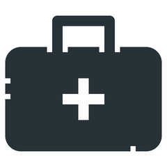 Medicine Case Vector Line Icon 32x32 Pixel Perfect. Editable 2 Pixel Stroke Weight. Medical Health Icon for Website Mobile App Presentation