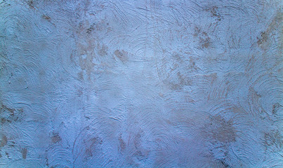 plaster with a relief surface