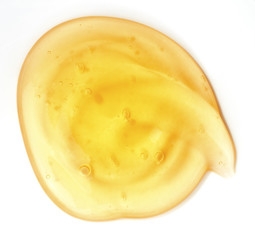 transparentes gelbes Gel