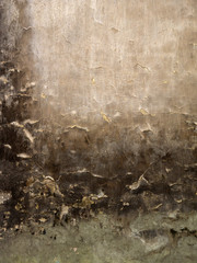 Texture of an old wall. Decayed plaster. Mockup. Background