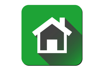Icono verde de una casa.