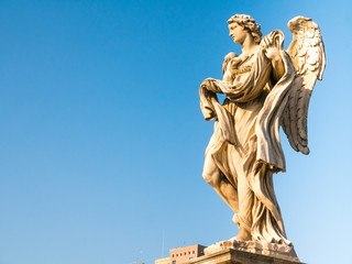 angel bridge by castel sant angelo Rome