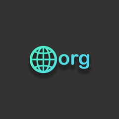 one of first domains for non-profit organization, globe and org.