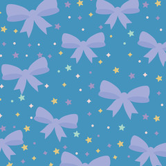 stars and bows pattern