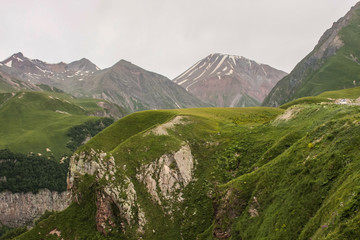 volcano peak, caucasus