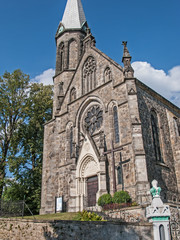 Kamienny kościół.