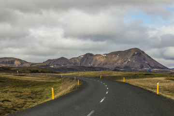 Amazing Iceland. Travel, have fun, enjoy, explore, discover. Road number one leads around the whole island and is beautiful in any weather. Beautiful landscape all around. Adventure awaits everywhere.