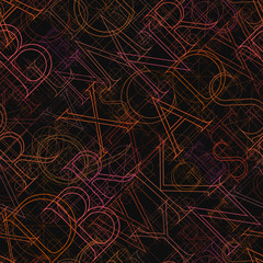 font seamless 03 colorblack