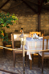 Very nice and cozy summer cafes nesebra-bulgaria