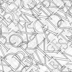 font seamless 03 white