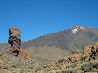 Blick auf den Teide und seine Umgebung