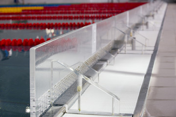 Fototapeta premium Empty swimming pool in university