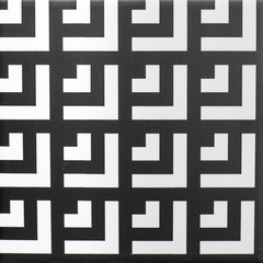 ceramic tile, abstract geometric pattern for walls and floor