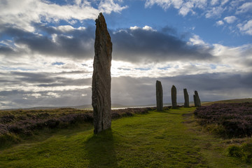mainland orkney, standing stones ring of brodgar, scotland