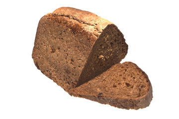 bread isolated on white background