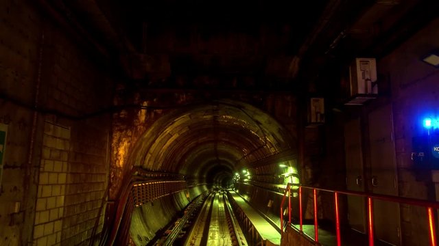 time lapse through Kuala Lumpur via the automated guideway transit
