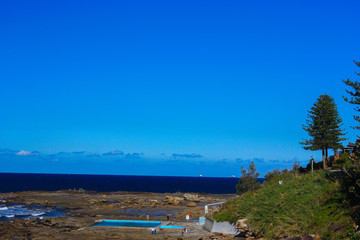Coastline south of Sydney, near Sea Cliff Bridge