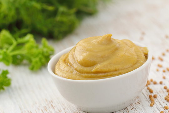 Mustard In Bowl