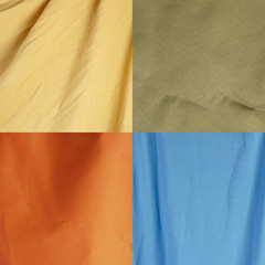 set of fabric textures and background