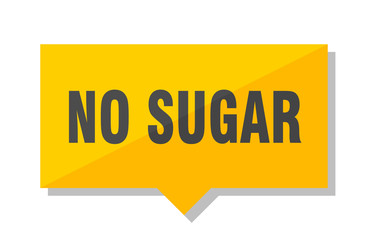 no sugar price tag