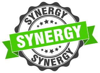synergy stamp. sign. seal