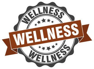 wellness stamp. sign. seal