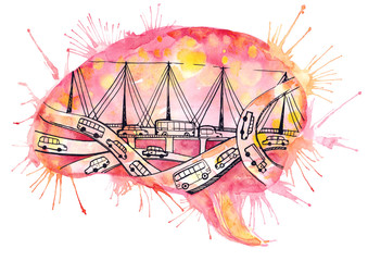 the human brain as a navigation program