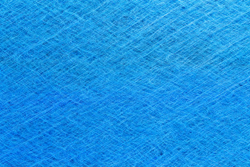 Obraz na płótnie Canvas Clean blue dynamic polarised air microfiber filter