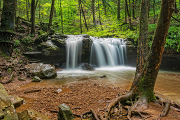 Fototapeta premium Debord Falls At Frozen Head State Park