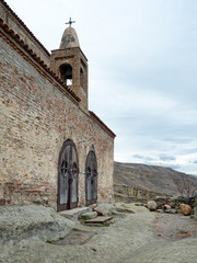 Fototapeta na wymiar Uplistsikhe basilica ( 10th century ), Georgia
