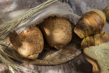 fresh bakery products - pancakes - breads - toast