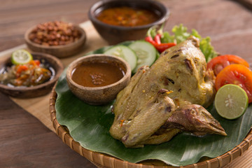 indonesian traditional culinary ayam betutu