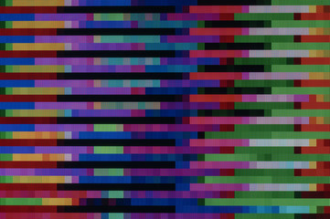 Pixel pattern of a digital glitch / Abstract background, pattern of a digital glitch.