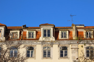 Ventanas en Lisboa, Portugal