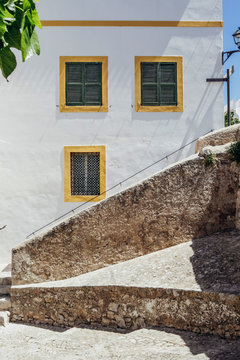Facade of a mediterranean house