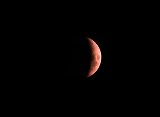 bloody moon, July 28, 2018