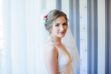 Fototapeta na wymiar beauty bride