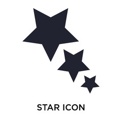Obraz premium star icon on white background. Modern icons vector illustration. Trendy star icons
