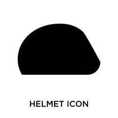 helmet icon isolated on white background. Simple and editable helmet icons. Modern icon vector illustration.