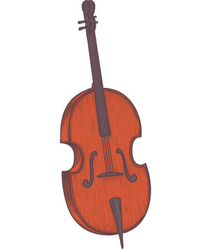 Wooden Contrabass