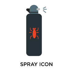 spray icon on white background. Modern icons vector illustration. Trendy spray icons